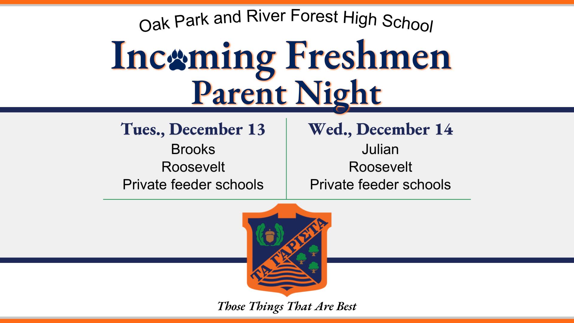 Upcoming for future Huskie families