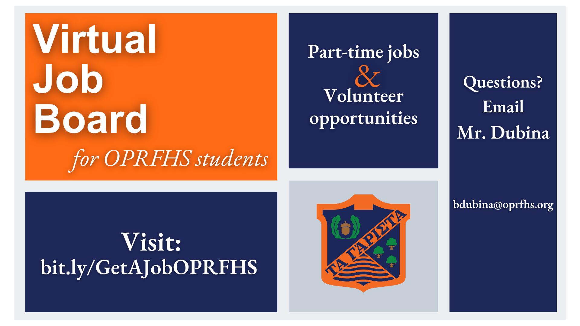 Part-time job opportunities for students